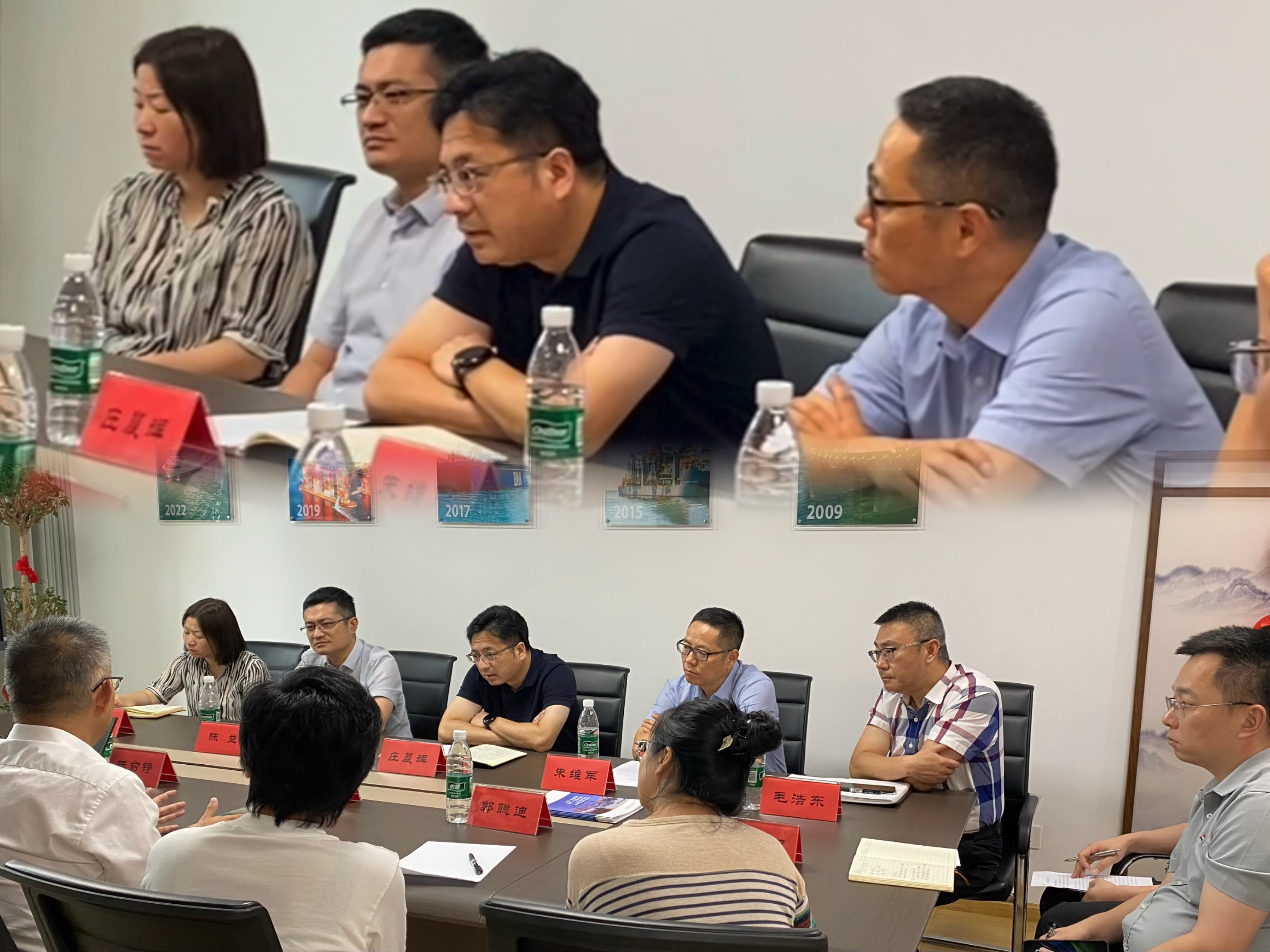 新闻快讯：舟山新城管委会领导一行莅临我司调研