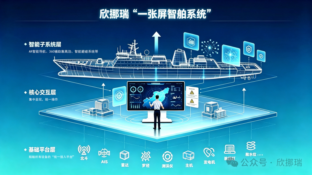 一屏掌全船 | 揭秘新一代 AI 智能船舶驾驶台